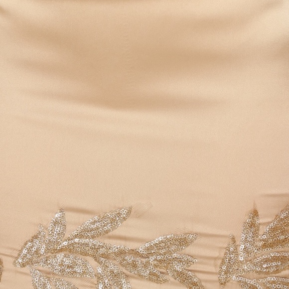 ✨Discontinued, Hello Molly Gold Palace Lace Dress - Picture 8 of 12